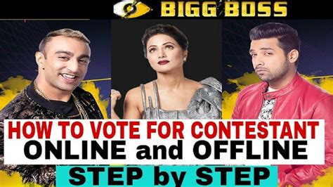 bigg boss voting poll|Bigg Boss 11 Voting Process (Online Poll), Eviction Details.